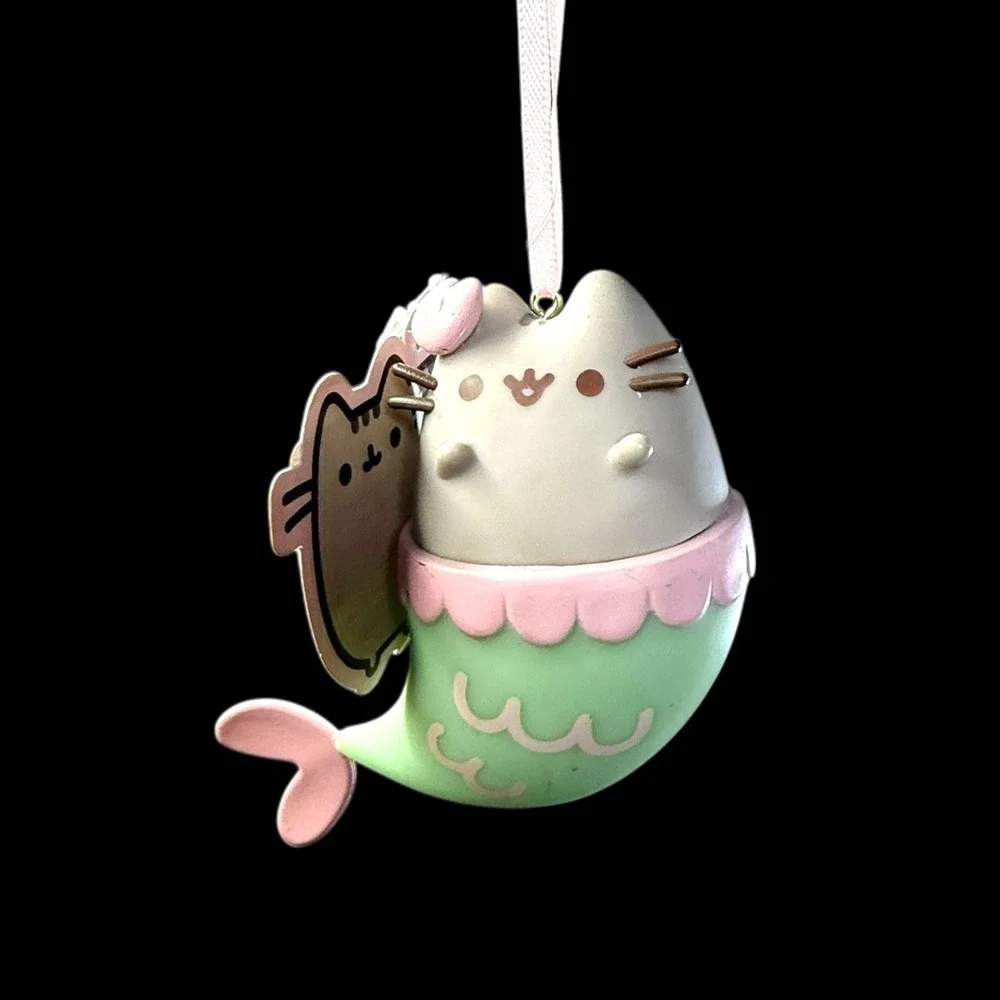 Pusheen Mermaid Ornament 4